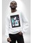 Shinobu Kocho Demon Slayer Kadın Erkek Beyaz Sweatshirt 2