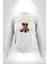 Bugün Değil Kadın Erkek Beyaz Sweatshirt 1