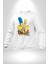 The Simpsons  Kadın Erkek Beyaz Sweatshirt 4