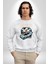 Porsche 917K Martini Kadın Erkek Beyaz Sweatshirt 2