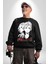 Tokyo Intikamcıları Anime Tokyo Revengers Kadın Erkek Siyah Sweatshirt 2