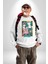 Spy x Family Anime Özel Tasarım Kadın Erkek Beyaz Sweatshirt 3