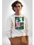 Spy x Family Anime Özel Tasarım Kadın Erkek Beyaz Sweatshirt 4