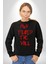 Pink Floyd The Wall Kadın Erkek Siyah Sweatshirt 3
