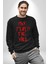 Pink Floyd The Wall Kadın Erkek Siyah Sweatshirt 4