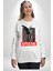 Şehir Sokak Stili Melek Heykeli Kadın Erkek Beyaz Sweatshirt 2