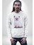 Beyaz Yavru Kedi Kadın Erkek Beyaz Sweatshirt 2
