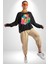 Diş Doktoru Diş Anatomisi Özel Tasarım Kadın Erkek Siyah Sweatshirt 1
