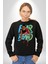 Sakaldan Korkmak Yazılı Basketbol James Harden Star Kadın Erkek Siyah Sweatshirt 1