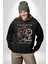 Yükseliş Için Kendin Ol Kadın Erkek Siyah Sweatshirt 2