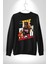 Dwyane Wade Miami Basketbol Kadın Erkek Siyah Sweatshirt 5