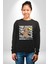 Positive Düşünce Kadın Erkek Siyah Sweatshirt 2