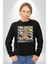 Positive Düşünce Kadın Erkek Siyah Sweatshirt 5
