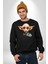 Dobby Elf Harry Potter Sulu Boya Kadın Erkek Siyah Sweatshirt 2