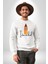 Istanbul Galata Kulesi Kadın Erkek Beyaz Sweatshirt 5