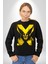 X-Men Wolverine Kadın Erkek Siyah Sweatshirt 5