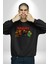 Roblox Oyun Kadın Erkek Siyah Sweatshirt 1