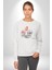 Uluslararası Yoga Günü 21 Temmuz Kadın Erkek Beyaz Baskılı Sweatshirt 5