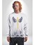 Uçan Hayaller Gökyüzünde Melek Kanatları Kadın Erkek Beyaz Sweatshirt 3