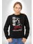 13. Cuma Korku Film Kadın Erkek Siyah Sweatshirt 5