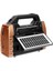 Mikado MDR-325 Ahşap Usb- Tf Destekli Fm/am/sw/bt+Solar+Power Bank 3 Band Klasik Radyo 2