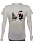 Unisex T-Shirt Beyaz 'aforizma / Cehalet1' Baskılı Xs 1