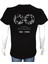 Unisex T-Shirt Siyah 'atatürk/10 Kasım' 2baskılı 2xl 2