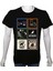 Unisex T-Shirt Siyah 'bilim Kulübü / Schrödingerin Kedisi2' Baskılı Xl 1