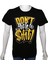 Unisex T-Shirt Siyah 'aforizma / Umurumda Değil' Baskılı S 1
