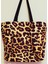 Leopar Desenli Böyük Boy Tote Çanta. Su Geçirmez Yapıdadır. 5