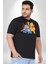 Winnie The Pooh Piglet Bal Küpü Siyah Büyük Beden Erkek Kadın Unisex Basic Ön Baskılı Tişört 1