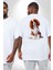 Cavalier King Charles Spaniel Büyük Beden Beyaz Tişört Kadın Erkek Ünisex Sırt Baskılı 2
