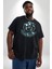 Naruto Shippuden Kakashi Lighting Siyah Büyük Beden Erkek Kadın Unisex Basic Ön Baskılı Tişört 1