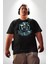 Naruto Shippuden Kakashi Lighting Siyah Büyük Beden Erkek Kadın Unisex Basic Ön Baskılı Tişört 3