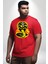 Cobra Kai Karete Çocuk Yılan Logo Dizi Kırmızı Büyük Beden Erkek Kadın Unisex Basic Ön Baskılı Tişört 2