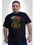 Daha Fazla Dayanamıyorum Teddy Siyah Büyük Beden Erkek Kadın Unisex Basic Ön Baskılı Tişört 2