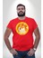 Doge Coin Kırmızı Büyük Beden Erkek Kadın Unisex Basic Ön Baskılı Tişört 2