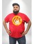 Doge Coin Kırmızı Büyük Beden Erkek Kadın Unisex Basic Ön Baskılı Tişört 3