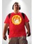 Doge Coin Kırmızı Büyük Beden Erkek Kadın Unisex Basic Ön Baskılı Tişört 4