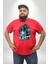 Sub Zero Mortal Kombat Bu Kavga Senin Sonun Olacak Kırmızı Büyük Beden Erkek Kadın Unisex Basic Ön Baskılı Tişört 1