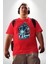 Sub Zero Mortal Kombat Bu Kavga Senin Sonun Olacak Kırmızı Büyük Beden Erkek Kadın Unisex Basic Ön Baskılı Tişört 2