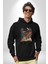 Hikaye Roman Kitabı Gerçekleşti Kadın Erkek Siyah Kapüşonlu Sweatshirt Hoodie 1