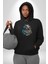 Kedi Assassin's Creed Kadın Erkek Siyah Kapüşonlu Sweatshirt Hoodie 4