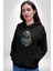 Kedi Assassin's Creed Kadın Erkek Siyah Kapüşonlu Sweatshirt Hoodie 5