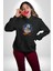 Sevimli Bebek Ejderha Elmas Yumurta Kadın Erkek Siyah Kapüşonlu Sweatshirt Hoodie 1