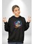 Sevimli Bebek Ejderha Elmas Yumurta Kadın Erkek Siyah Kapüşonlu Sweatshirt Hoodie 2