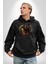 Süper Tasma Rottweiler Eğitim Kadın Erkek Siyah Kapüşonlu Sweatshirt Hoodie 1