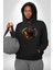 Süper Tasma Rottweiler Eğitim Kadın Erkek Siyah Kapüşonlu Sweatshirt Hoodie 4