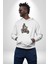 Kask Motorsiklet Dünya Turu Kadın Erkek Beyaz Kapüşonlu Sweatshirt Hoodie 1