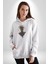 Ağaç Adam Kökler Felsefe Kadın Erkek Beyaz Kapüşonlu Sweatshirt Hoodie 1
